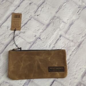 Tan Women's Clutch Bag